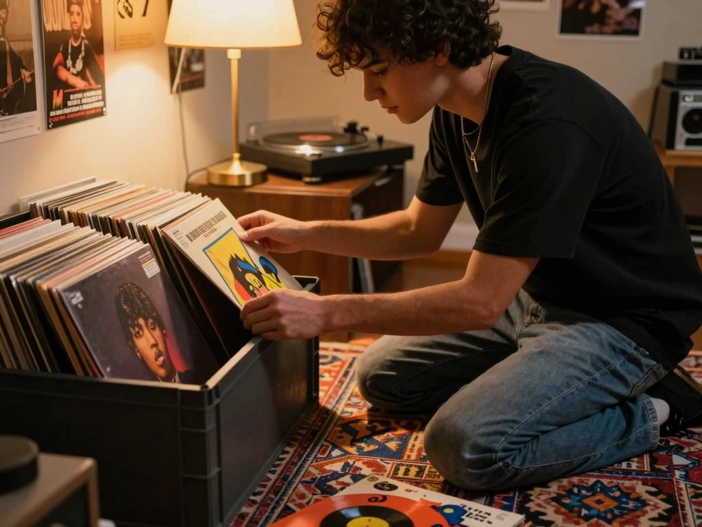 Gen Z's Vinyl Record Collecting Habits: A New Trend in Music - detail